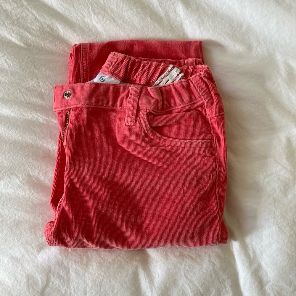 Red/Pink Corduroy Pants